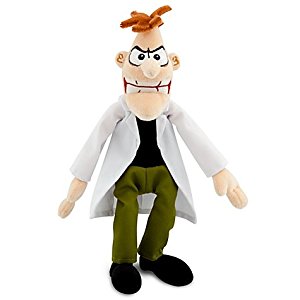 Disney Phineas et Ferb Figure en Peluche de Dr. Doofenshmirtz (25 cm
