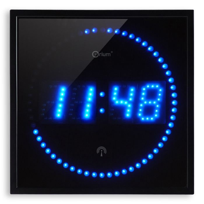 Horloge à LED bleues RC Achat / Vente horloge Plastique et verre