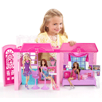Barbie X7945 Maison de Poupée Maison de Vacances