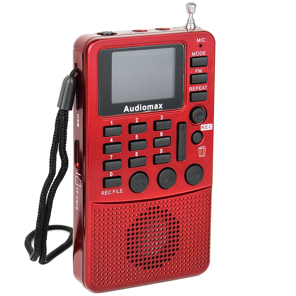 FM stéréo Récepteur Lecteur MP3 REC enregistreur audio AUX Speaker