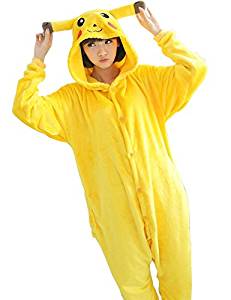 Pikachu pajamas Pyjama/costume pour adulte en forme à l’effigie de