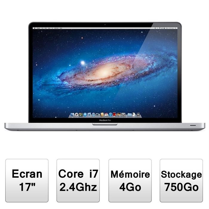 Apple MacBook Pro 17″ (MD311F/A) ) Prix pas cher