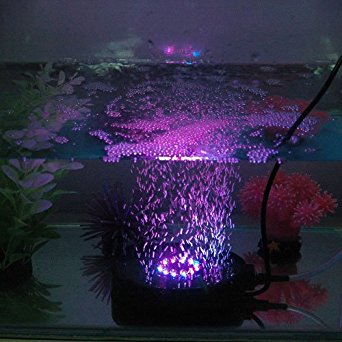 Generic Aquarium Lampe Sous l’Eau Eclairage 12LED DC12V forme ronde