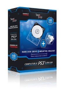 Disque dur 500 Go Support Disque dur pour PS3 Ultra slim Steelplay