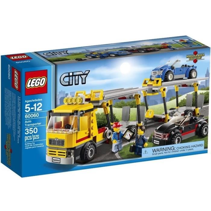 ASSEMBLAGE CONSTRUCTION LEGO City 60060 Camion de Transport Voitures