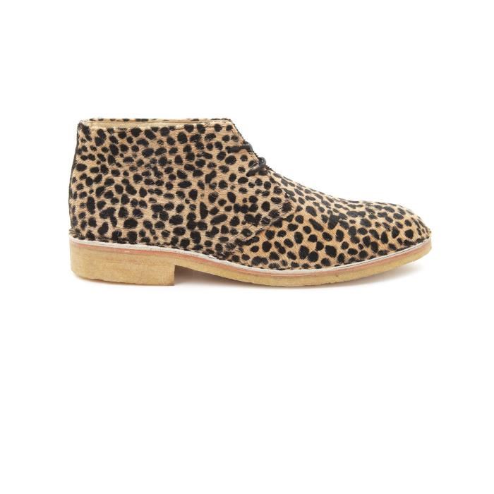 Boots Leopard Achat / Vente BOTTINE Desert Boots Leopard