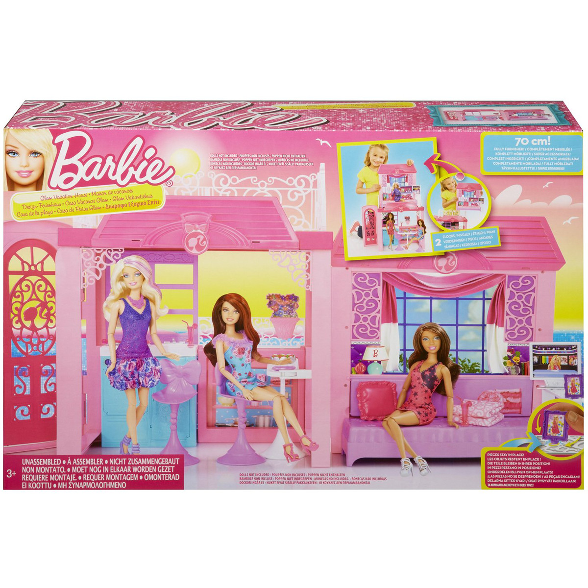 MATTEL La maison de vacances de Barbie à prix : pas cher et
