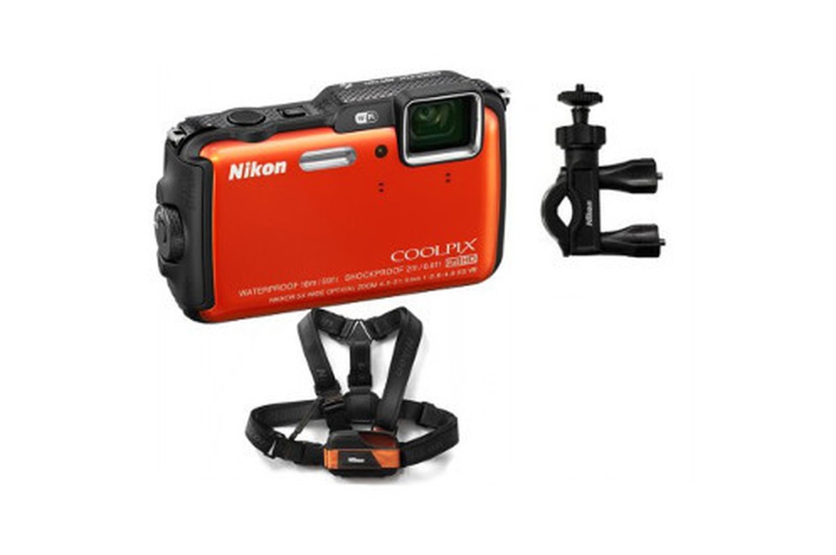 Appareil photo compact Nikon AW120 KIT ORANGE (4064259) |