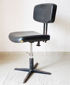 fauteuil chaise bureau vintage années 50 60 design 1950 skai loft