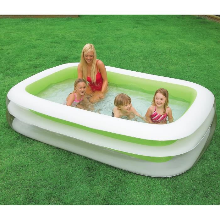 INTEX Piscine rectangulaire Family Achat / Vente piscine gonflable