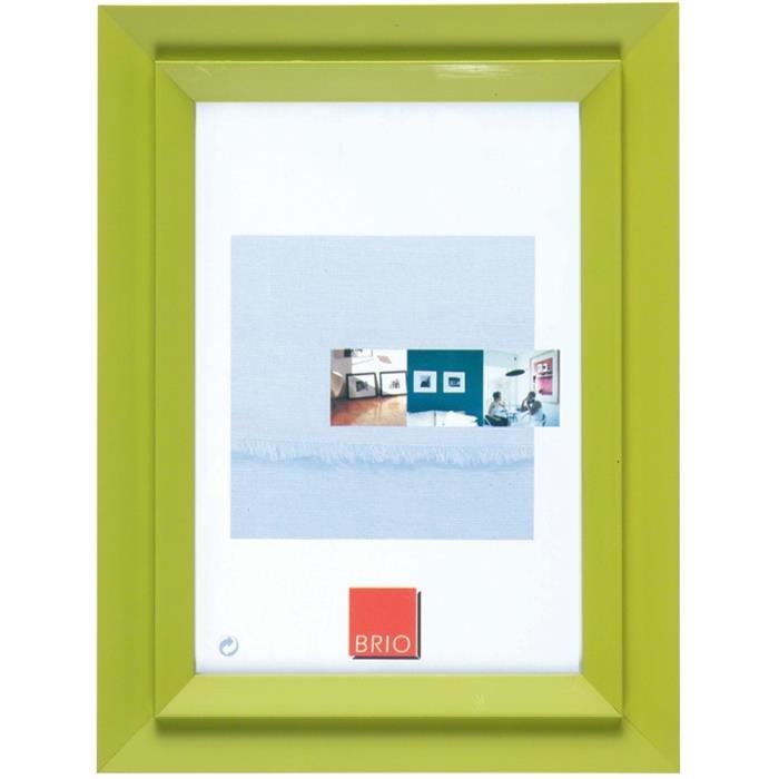 Brio cadre photo Zébra vert 60×80 cm Achat / Vente cadre photo