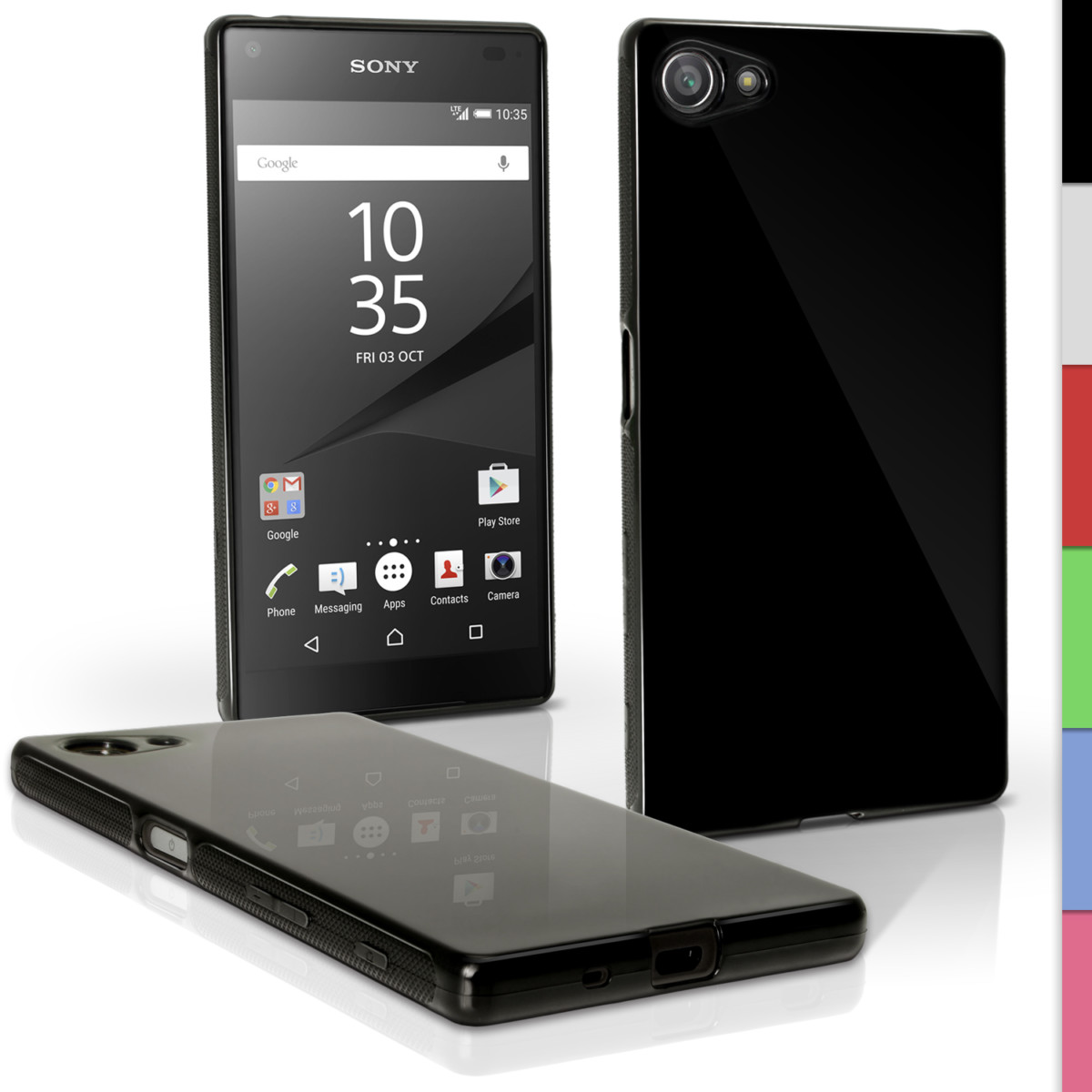 Glossy TPU GEL Case Skin FOR Sony Xperia Z5 Compact E5803 Cover Screen