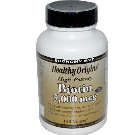 Origins, biotine, forte puissance,5000 mcg,150 Vcaps. Biotine