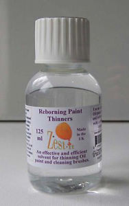 reborning paint diluants pour poupee reborn Peintures 50ml 125ml 250ml