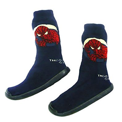 Spiderman Chaussons chaussettes Spiderman Taille 18 20 Couleur