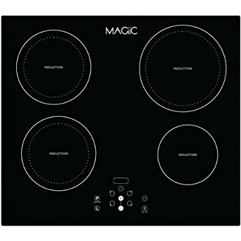 MAGIIC Table de cuisson à Induction 4 Foyers Magiic Touch 7200W