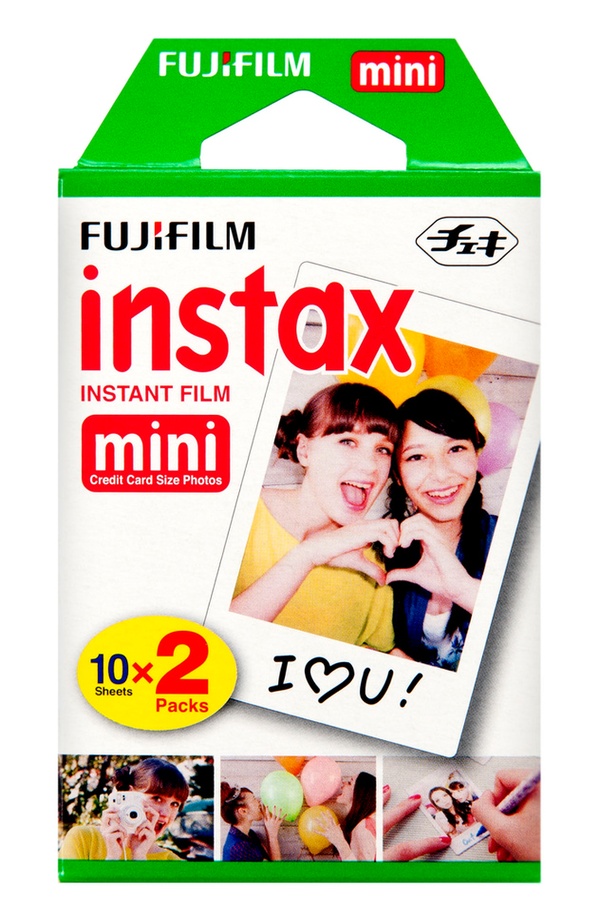 Papier photo instantané Fujifilm PAPIER PHOTO INSTAX MINI BIPACK