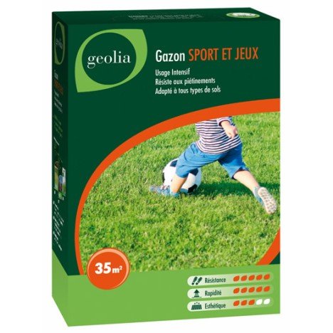 Gazon sport et jeux GEOLIA 35 m² |