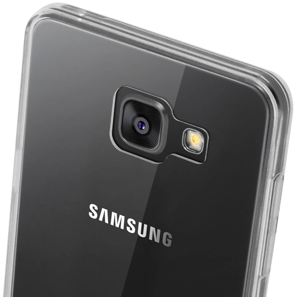 Coque crystal bumper transparente pour Samsung Galaxy A3 2016. Elle