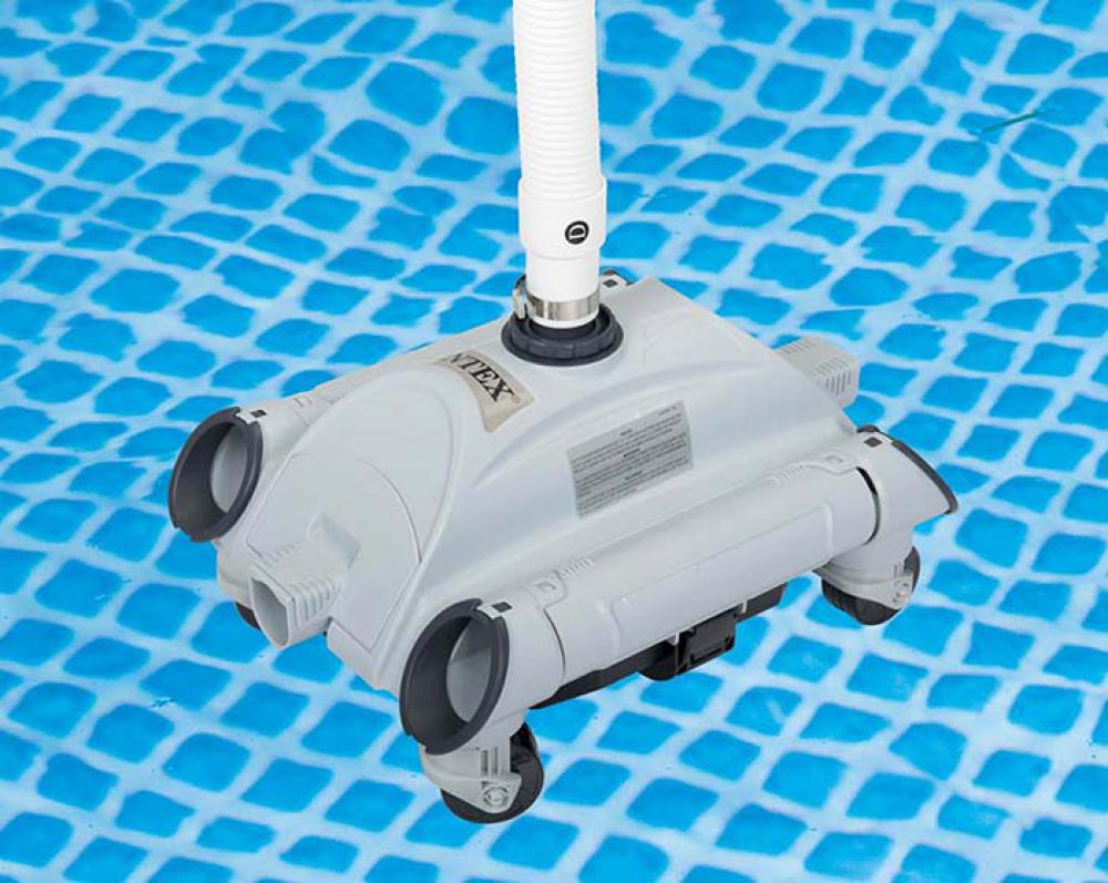 INTEX 28001 Robot Piscine Nettoyeur Aspirateur Fond Hors Sol Universel