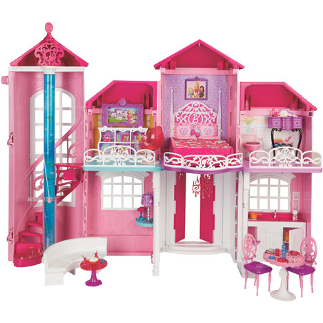 MATTEL Grande maison de Barbie à prix : pas cher et discount