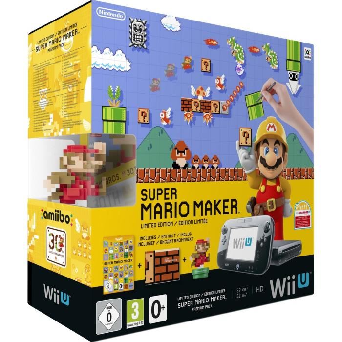 Wii U + Super Mario Maker + Amiibo Ma Achat / Vente console wii u