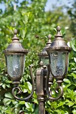 Lanterne de jardin Lampadaire extérieur Lampe sur pied Candélabre