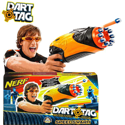 Hasbro 33689 Nerf Dart Tag Speedswarm: Jeux et