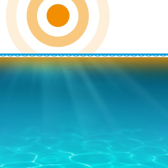 Bâche à bulles solaire pour piscine couverture isolation temperature