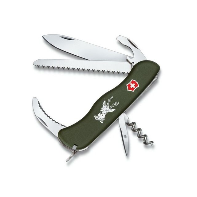 Couteau suisse victorinox 10 pièces hunter od vert mat Victorinox
