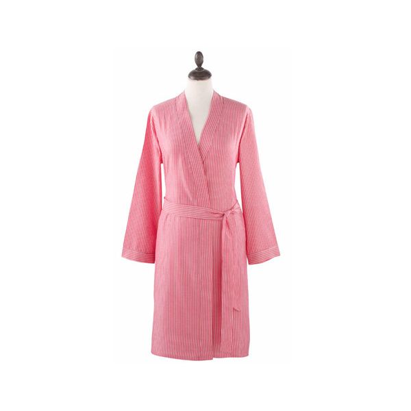 Peignoir femme Rose 100% coton col kimono M Peignoir femme 100%