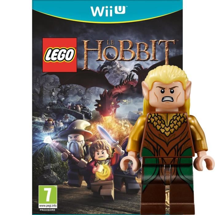 Pack LEGO Le Hobbit Jeu Wii U +Figurine The Hobbit