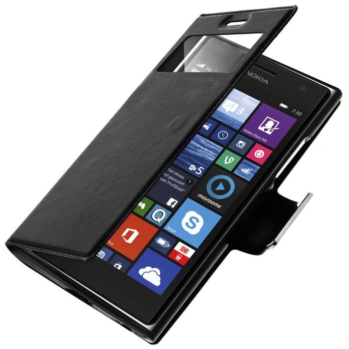 avec clapet à fenêtre, fonction support pour Nokia Lumia 730 / 735