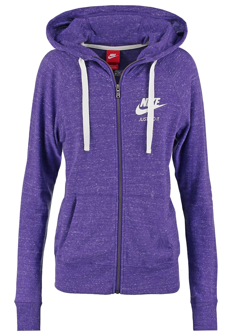 Nike Sportswear GYM VINTAGE Sweat zippé court purple/sail