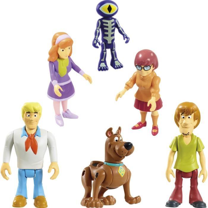 SCOOBY DOO Pack De 5 Minis Figurines Articulées Achat / Vente robot