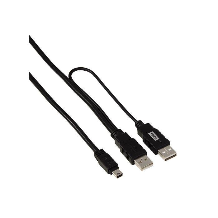 CABLING® Câble Y USB pour disque dur externe Double USB Type A