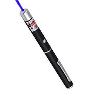 TRIXES Puissant pointeur laser bleu violet: Jardin