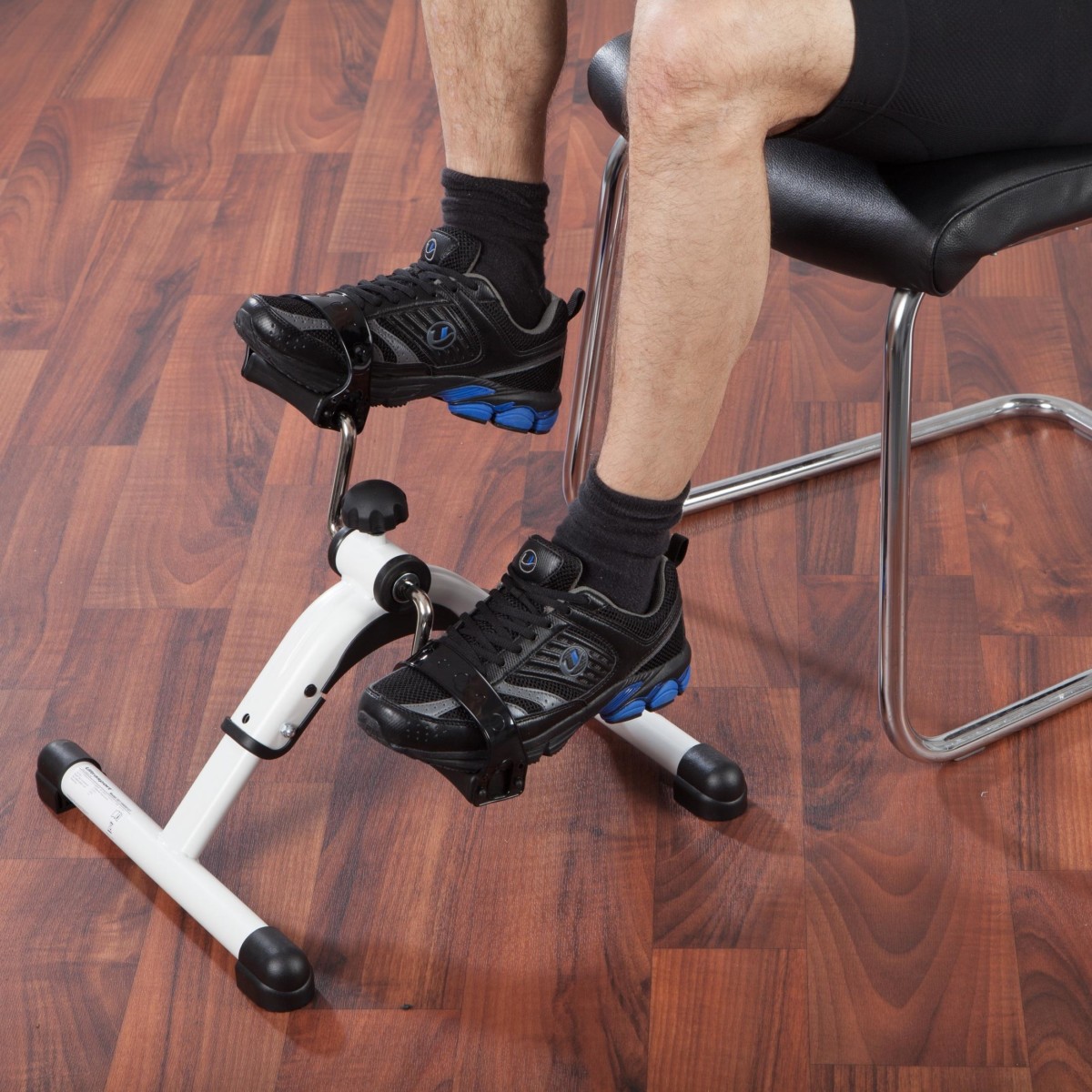 Ultrasport Mini Vélo d’appartement pour bras et jambes pliable avec