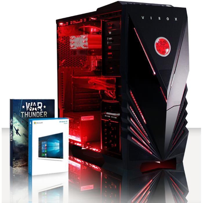 VIBOX Cosmos 25 4GHz AMD 8x Core, Radeon R7 360, 8Go RAM, 1To, Gamer