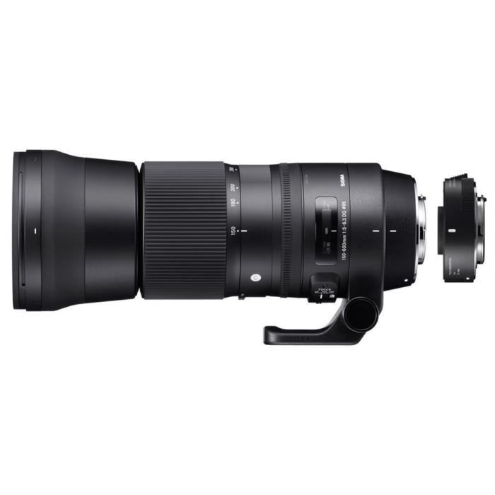 Sigma DG 5,0 6,3/150 600 OS N/AF HSM Contemporary + TC 1401 for Nikon
