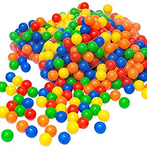 Balles colorées de piscine 50 Pièces: Jeux et Jouets