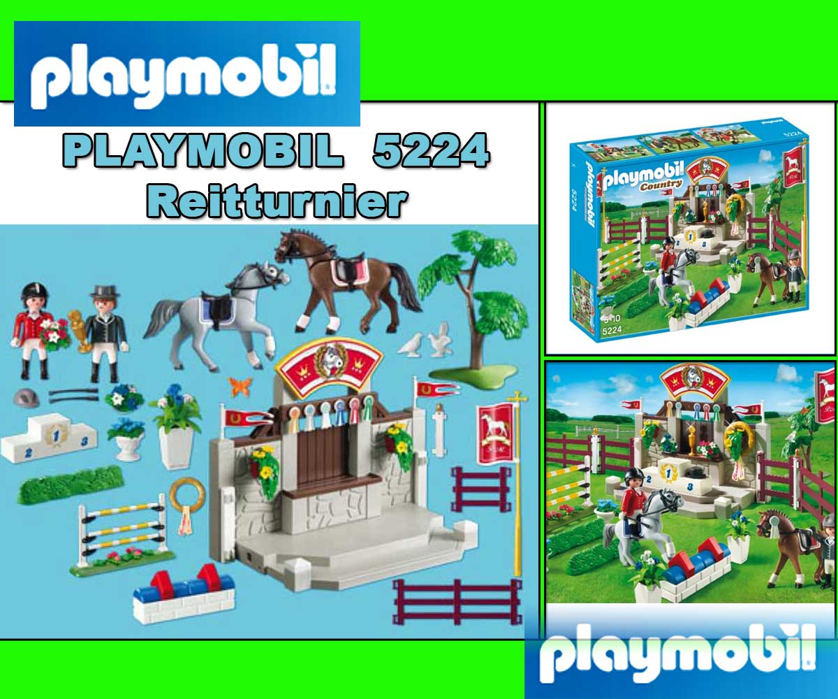 At the annual « Horse Show » (PLAYMOBIL Nr. 5224) from PLAYMOBIL replace