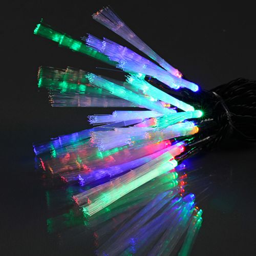 Eminza Guirlande lumineuse fibre optique Elettra Multicolore pas