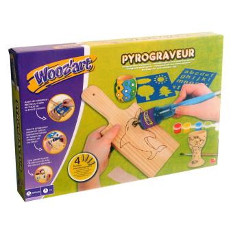 jouets loisirs créatifs pyrogravure pyrograveur wooz art pyrograveur