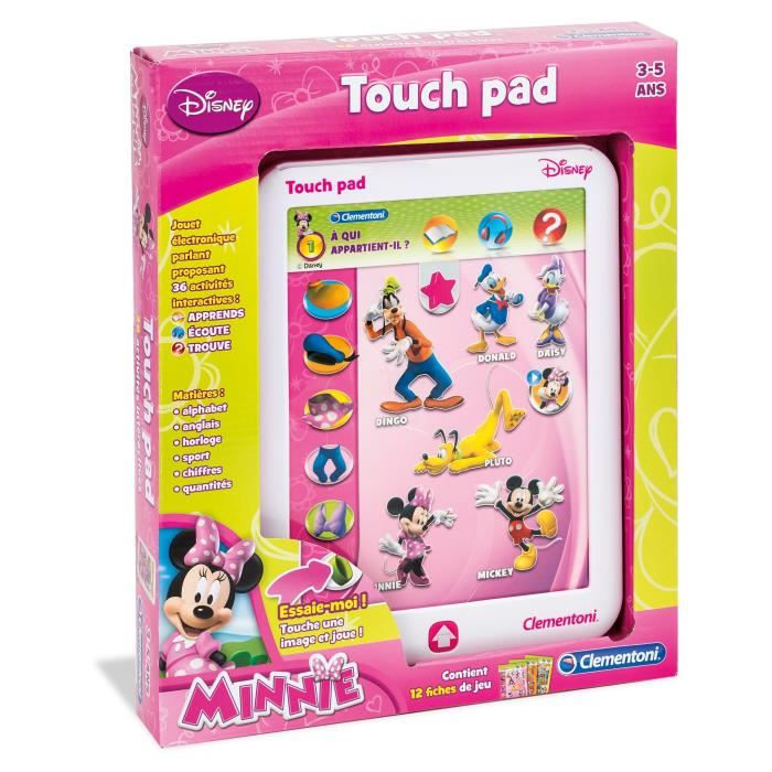 MINNIE Touch Pad Tablette enfant Clementoni Achat / Vente tablette