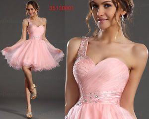 eDressit Sweety robe de soiree ceremonie gala bal Courte Rose 35130801
