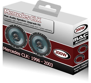 MERCEDES CLK porte haut parleurs mac audio haut parleur de voiture Kit