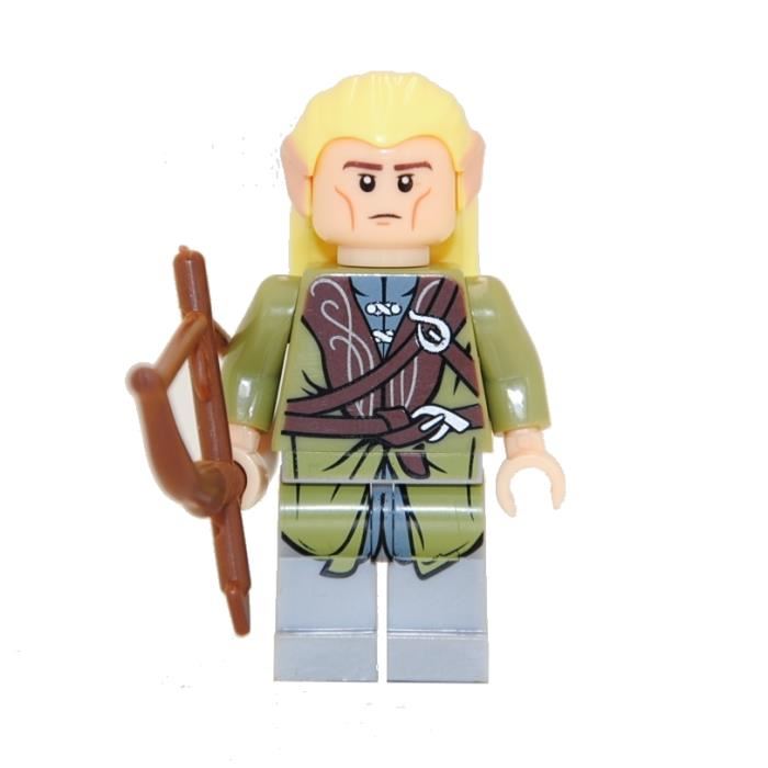 Figurine (Compatible Lego) Hobbit Elfe FIG66 Achat / Vente