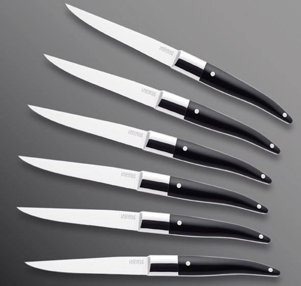 Tb couteau à viande expression 6er set Laguiole Evolution 11,5 cm