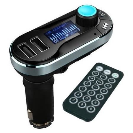 Transmetteur FM MP3 Allume cigare Double USB lecteur mp3, prix pas
